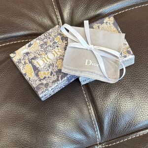 Dior Jewelry Box with Gold and Silver Accents